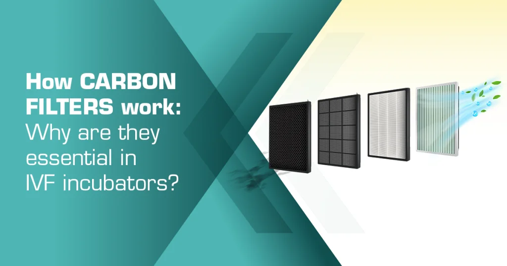 How CARBON FILTERS work: Why are they essential in IVF incubators?
